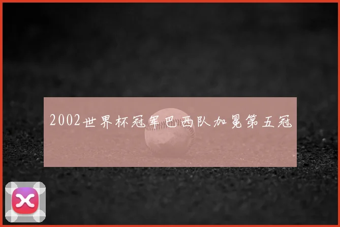 2002世界杯冠军巴西队加冕第五冠