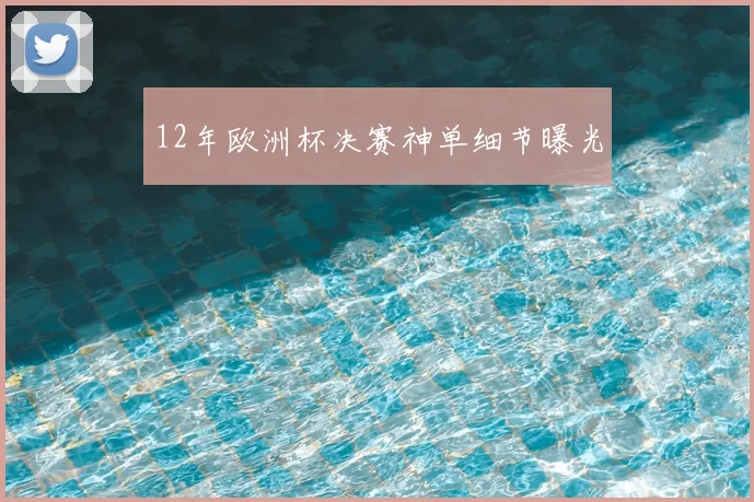 12年欧洲杯决赛神单细节曝光