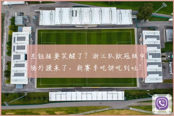王钰栋要笑醒了？浙江队欧冠级中场外援来了，新赛季吃饼吃到吐！